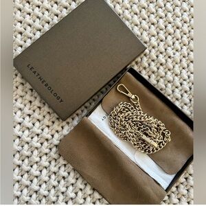 Leatherology chain strap